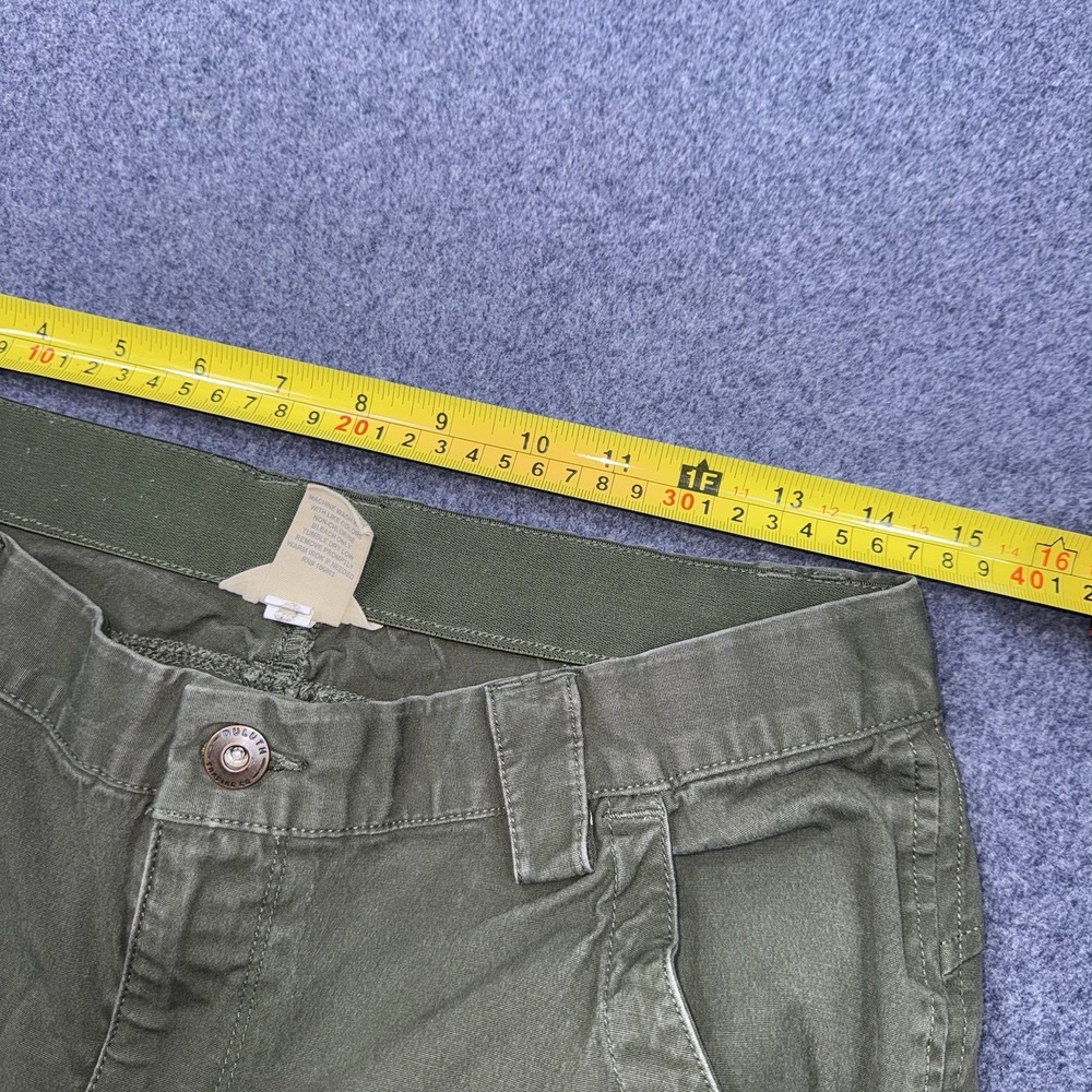 Duluth Pants Womens Size 8 Green Rootstock Gardening Jogger Tapered Workwear - Picture 8 of 11
